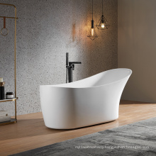 New Product Bathroom Bathtub Free Standing Adult Acrylic White Bath Tub